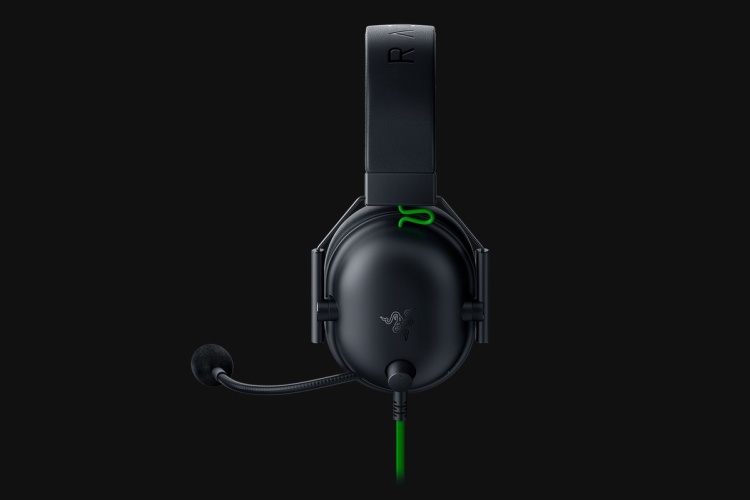 Razer BlackShark V2 X Wired Gaming Headset, Black/Green