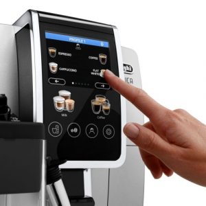 DeLonghi Dinamica Plus (ECAM380.85.SB) Coffee Machine, Silver Black
