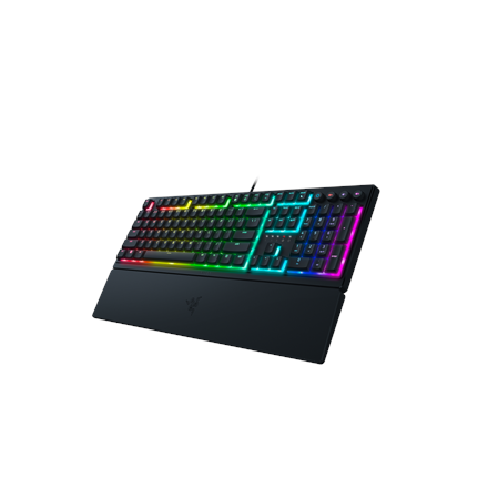 Razer Ornata V3 Wired Gaming keyboard, USB, RGB LED, US, Mecha-membrane switch, Black
