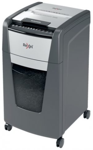 Rexel Optimum AutoFeed+ 300M Paper Shredder Micro-cut shredding 2x15 mm P-5 60L 55 dB