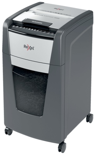 Rexel Optimum AutoFeed+ 300M Paper Shredder Micro-cut shredding 2x15 mm P-5 60L 55 dB
