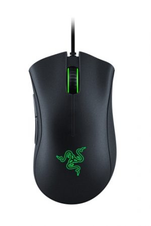Razer DeathAdder Essential Wired Gaming Mouse, USB Type-A, Optical 6400 DPI, Black