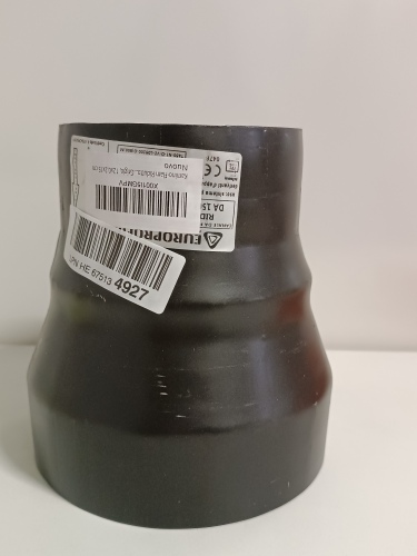 Ecost customer return KaminoFlam Senotherm 331891 Reducing Connector Grey 2 mm 150 mm to 120 mm