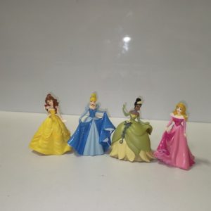 Ecost Customer Return Bullyland 13260 - Toy Figure Set Walt Disney Princess with Belle, Jasmine, Aur