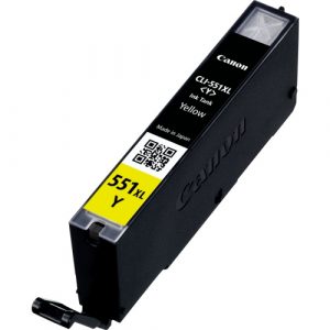 Canon CLI-551XL Y (6446B001) Ink Cartridge, Yellow