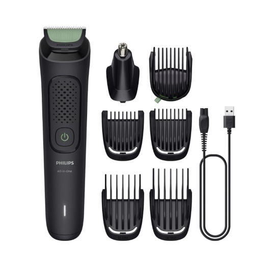Philips All-in-One 3000 Series MG3930/15 Hair Trimmer, Black