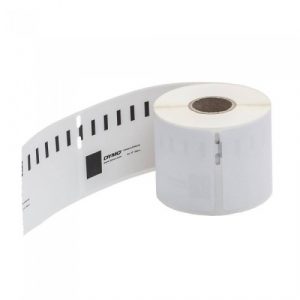 Dymo 99014 (S0722430) Label Roll Black on White, 54mm x 101mm, 220 Labels