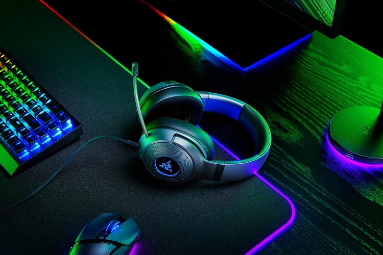 Razer Kraken V3 X Wired Gaming Headset, USB Type-A, Black