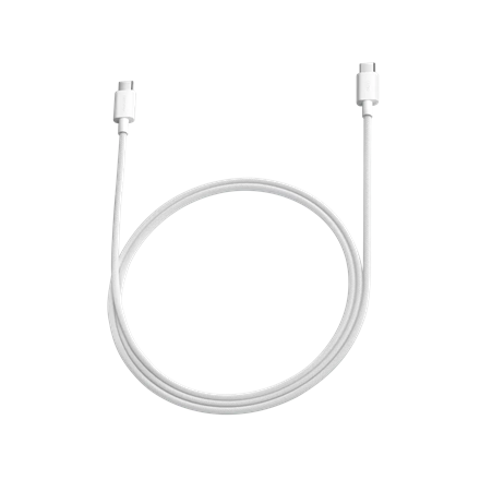Xiaomi 3A Braided USB-C to USB-C Cable 1m, White