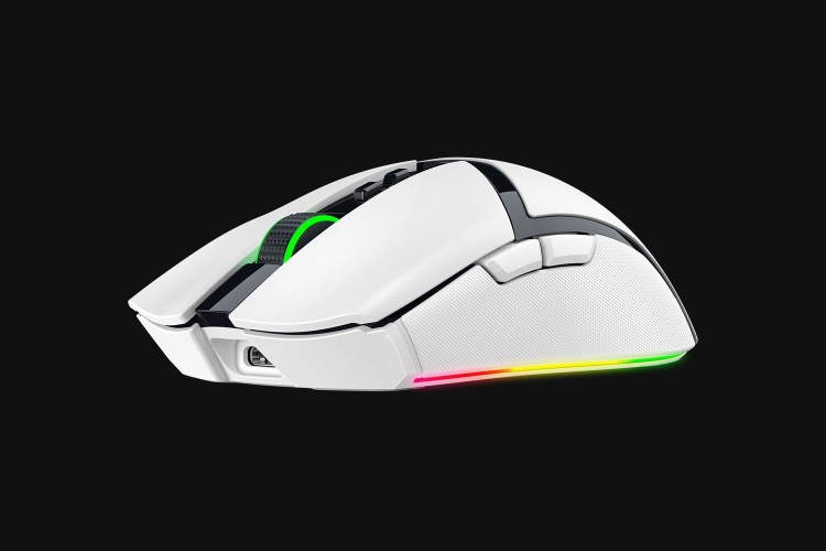 Razer Cobra Pro Wireless Gaming Mouse RF Wireless + Bluetooth + USB-C, 30000 DPI, White