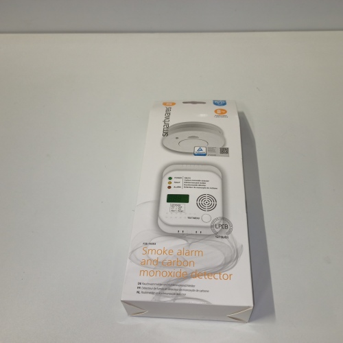 Ecost prekė po grąžinimo Smartwares FSE-19203 Smoke Co Detector Set, Weiß, 1 Piece