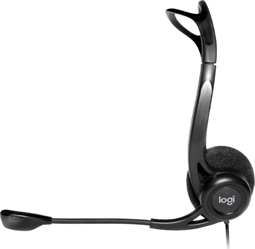Logitech 960 Wired Headset, USB-A, Black