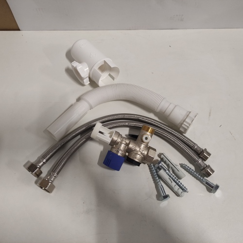 Ecost customer return Somatherm KITSECU1 Complete Set for Tankless Water Heater Standard Grey