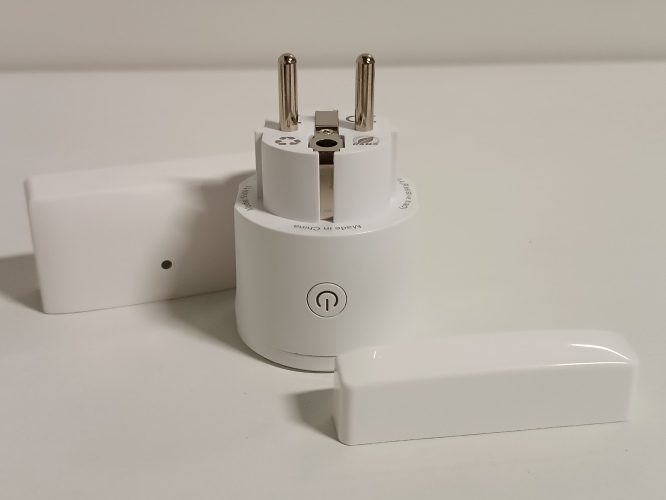 Ecost customer return EXTSUD Wireless Exhaust Control with Window Magnetic Contact and Radio Socket,