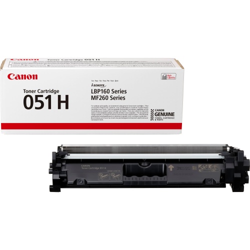 Canon CRG 051H (2169C002) Toner Cartridge, Black