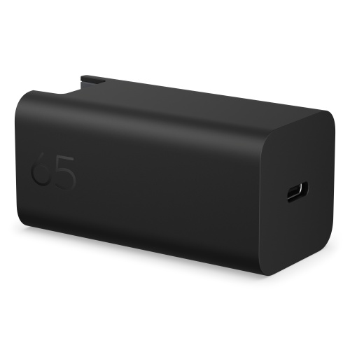 HP C90CKUT Laptop Charger 65W GaN, USB-C, EU, Black