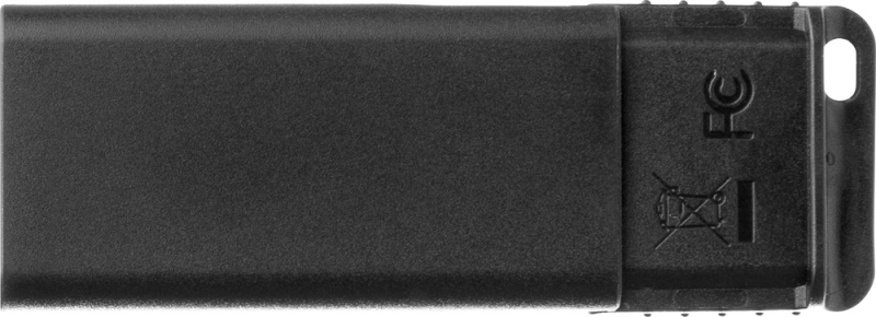 Verbatim 98698 Slider USB Flash Drive 64GB, USB-A 2.0, Black