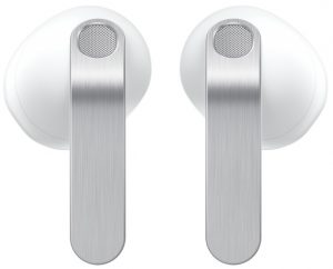 Samsung Galaxy Buds4 Earphones Earbuds, Bluetooth, White