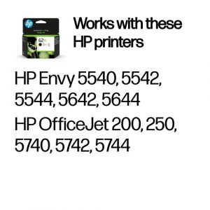 HP 62XL (C2P05AE) Ink Cartridge, Black