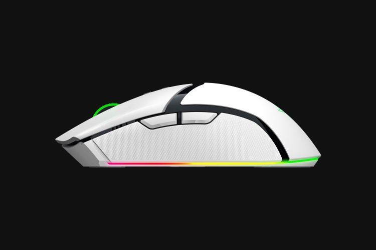Razer Cobra Pro Wireless Gaming Mouse RF Wireless + Bluetooth + USB-C, 30000 DPI, White