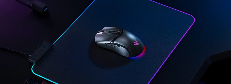 Razer Cobra HyperSpeed Wireless Gaming Mouse RF Wireless + Bluetooth + USB-A, 26000 DPI, Black