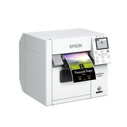 Epson ColorWorks CW-C4000e (bk) Label Printer Inkjet Colour 100 mm/sec USB