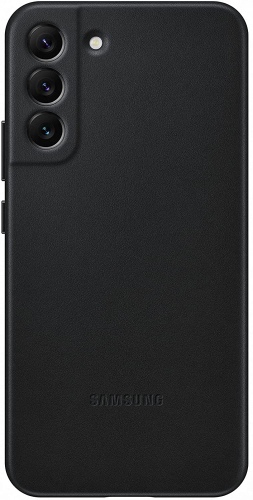Ecost Customer Return Samsung Leather Smartphone Cover EF-VS906, for Galaxy Z S22 5G, Genuine Lea