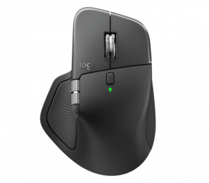 Logitech MX Master 4 Wireless Mouse RF Wireless + Bluetooth, 8000 DPI, Graphite