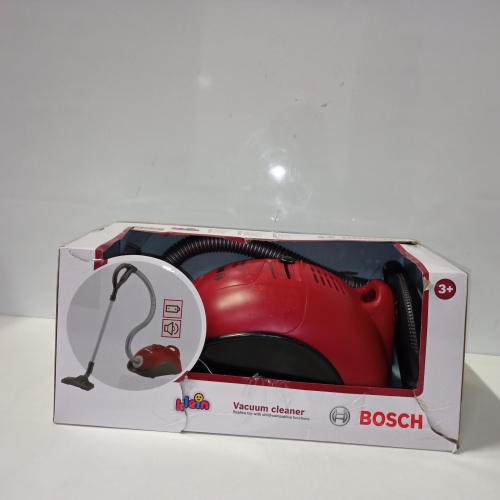 Ecost Customer Return Theo Klein Bosch Vacuum Cleaner, Faithful Replica, With Battery-Operated Sucti