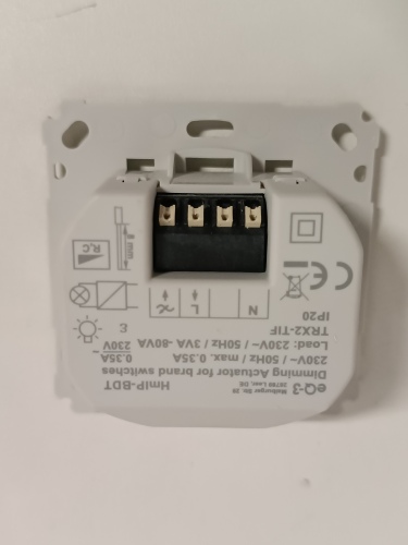 Ecost customer return Homematic IP, 143166A0, Smart Home dimmer actuator for brand switch phase sec