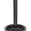 Ecost customer return WENKO Fiesta Toilet Brush Holder Black / Transparent Polystyrene 14