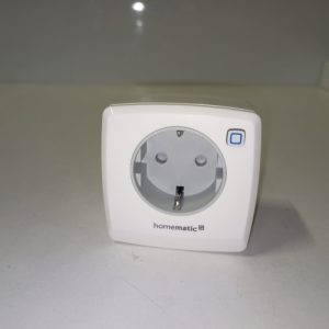 Ecost customer return Homematic IP Smart Home Switch Measuring Socket, Socket Measures Power, Digita