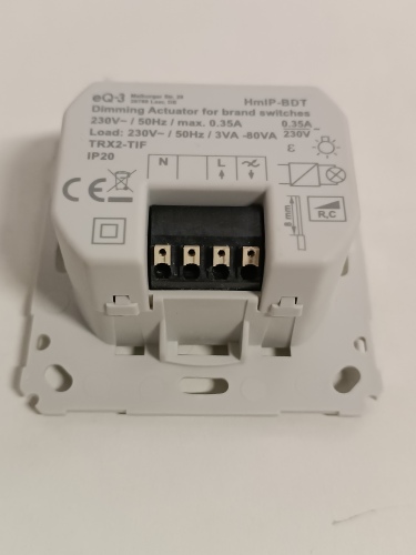 Ecost customer return Homematic IP, 143166A0, Smart Home dimmer actuator for brand switch phase sec