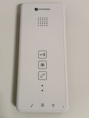 Ecost customer return Smartwares DIC21102 Indoor Intercom 2Way Communication  Easy 2Wire Installatio