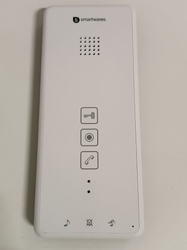 Ecost customer return Smartwares DIC21102 Indoor Intercom 2Way Communication Easy 2Wire Installatio