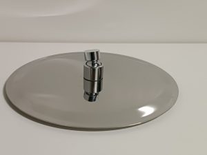 Ecost customer return GRIFEMA COMPLENTOSG834 Round Shower Head Stainless Steel SPA Rain Shower Head