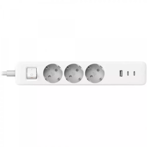 Xiaomi XMCXB01EU 20W Power Strip (2C1A) 1.4m, EU, White