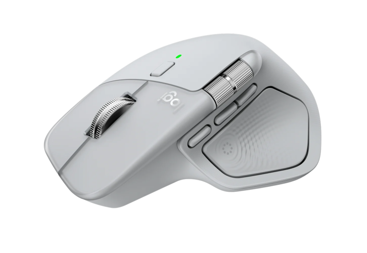 Logitech MX Master 4 Wireless Mouse RF Wireless + Bluetooth, 8000 DPI, Pale Grey