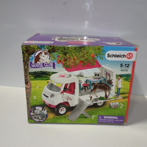 Ecost Customer Return Schleich 42370 Mobile veterinarian with Hanoverian foals, for children from 5
