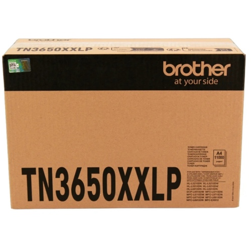Brother TN3650XXLP (TN-3650XXLP) Toner Cartridge, Black