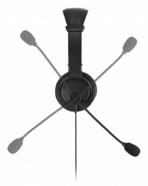 Kensington Classic Wired Headset USB-C, Black