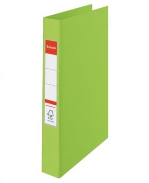 Binder Esselte, A4 / 35 mm, 2 rings, green