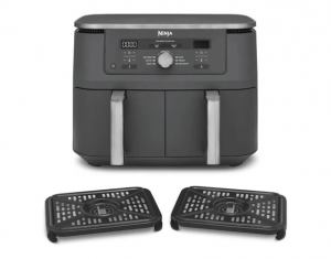 Ninja MAX DZ400EU Hot Air Fryer 9.5 L 2470 W, Grey