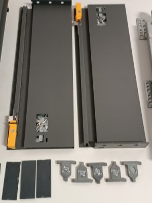 Ecost customer return Emuca 1 Set Drawer Grey Anthracite