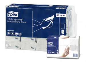 kvIgZYTfnYYGfBcXQ4gbgTqUHNwd15eu9LoirzjW Leaflet towel paper Tork Xpress Multifold Universal H2 2 layers., 23,4 x 21,3 cm (20 pcs)