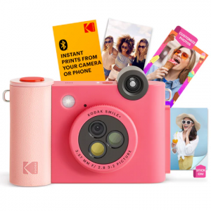 Kodak SMILE+ Instant Print Camera, 2x3'', Fuchsia