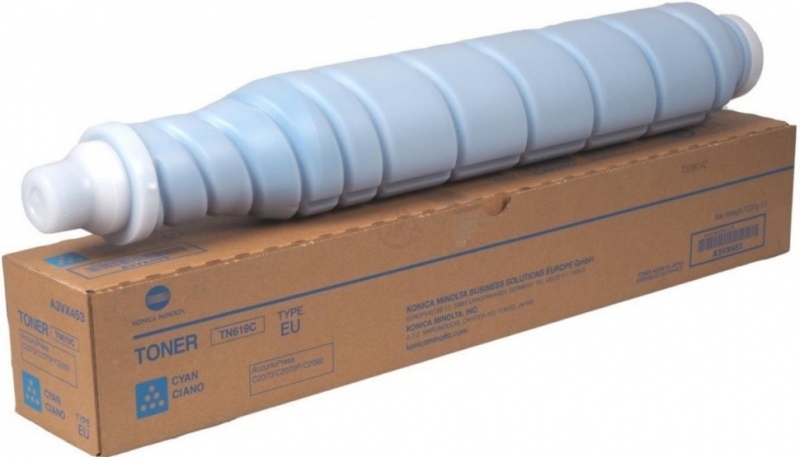 Konica Minolta TN619C (A3VX455) Toner Cartridge