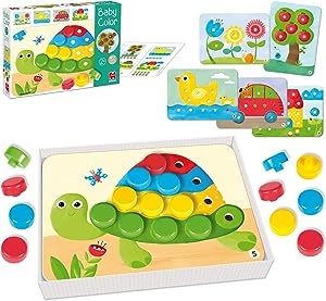 Ecost Customer Return Goula - 53140 - Baby Color Wooden Toys from 2 years to 99 years