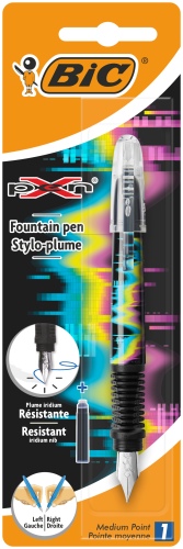 BIC Fountain Pen  X Pen Decor Girls Blister 1