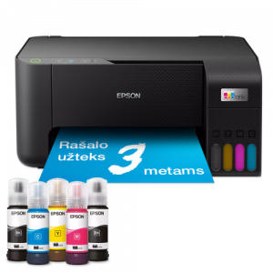 Epson EcoTank L3230 Printer Inkjet Colour MFP A4 33 ppm USB